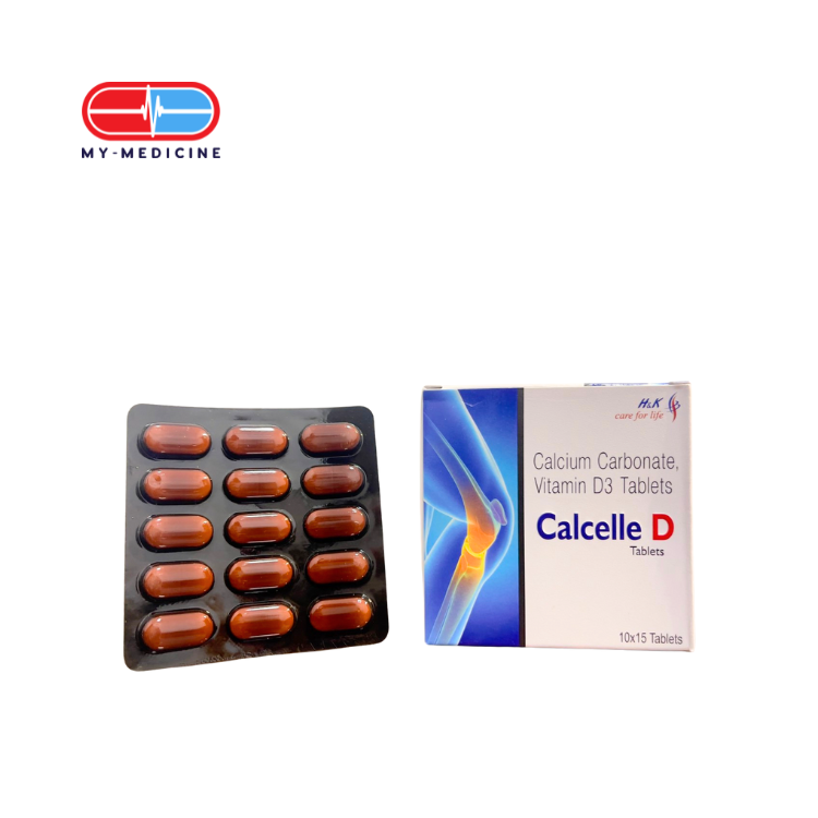 Calcelle D Tablets 1250mg (15's x 1) Own